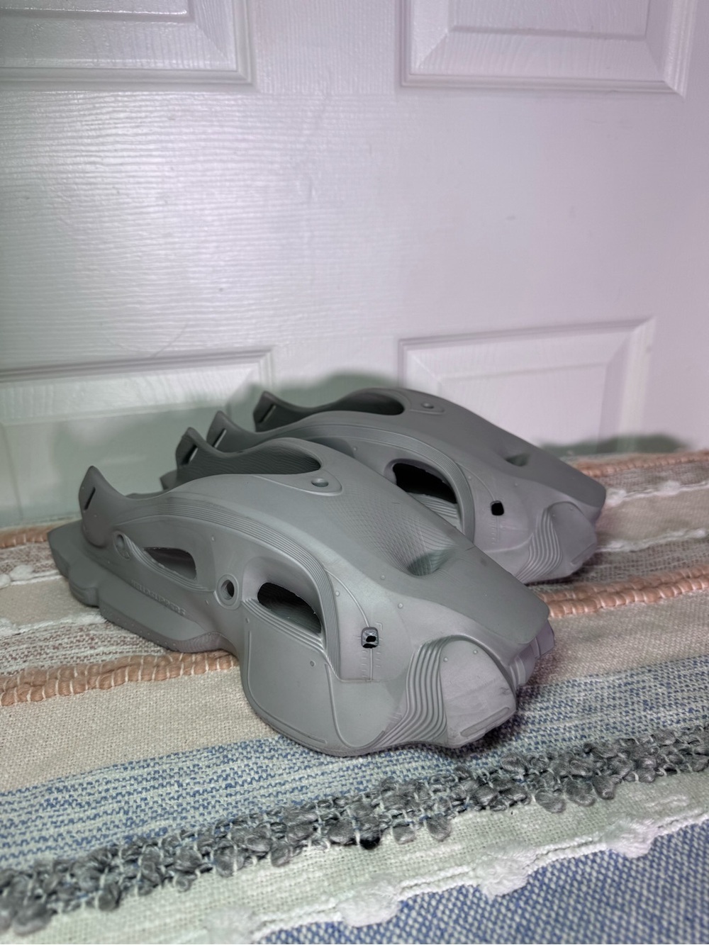 Men's Gray Slip-On Futuristic Loafers